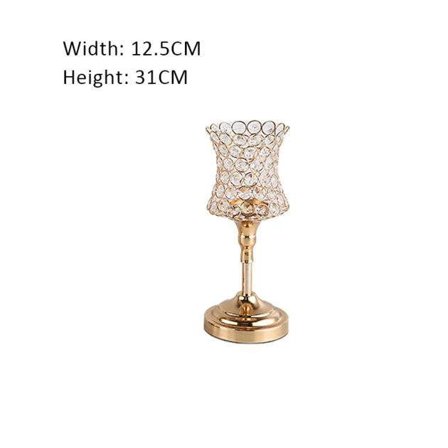 Metal Candle Holders Flowers Vase Vase