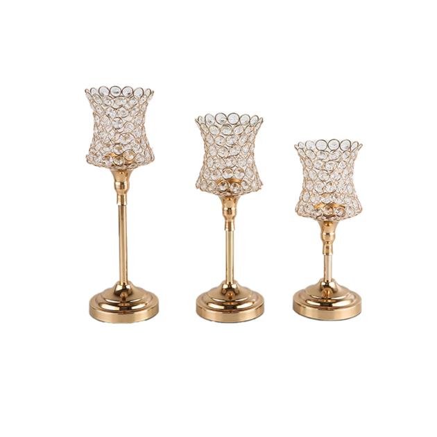 Metal Candle Holders Flowers Vase Vase