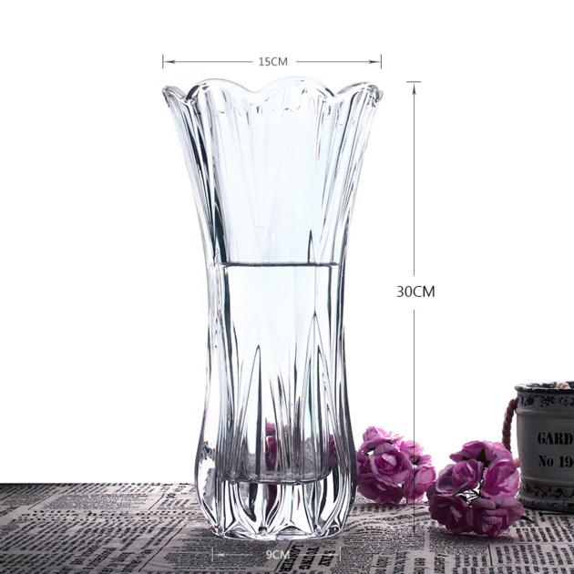 Luxury Crystal Vase Cheap Tall Glass