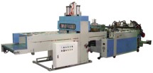 High speed T-shirt bag making machine