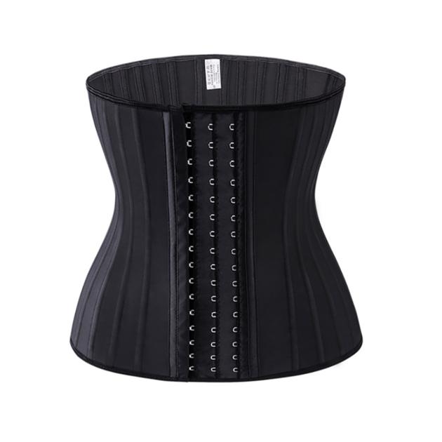 25 Steel Bone latex Corset Body Shaper Waist Trainer Can wear at any time, while wearing impercepti