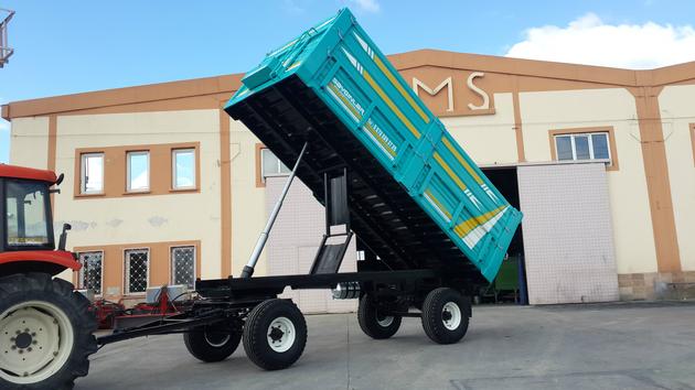 8 TONS TWO AXES TANDEM AXIS