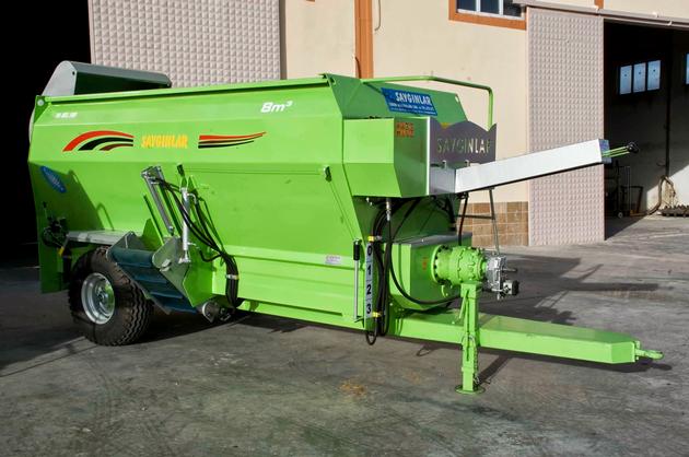 TMR Wagon Feed Mixer 8m3 Double