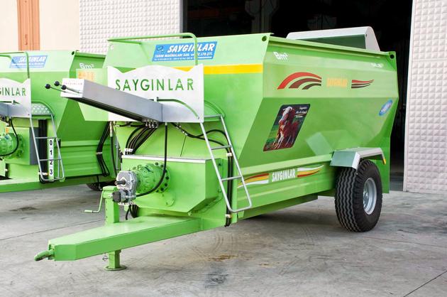 TMR Wagon Feed Mixer 8m3 Double