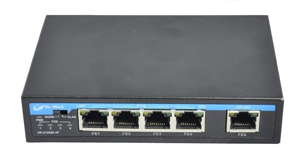 Unmanaged 5 Port FAST PoE Switch
