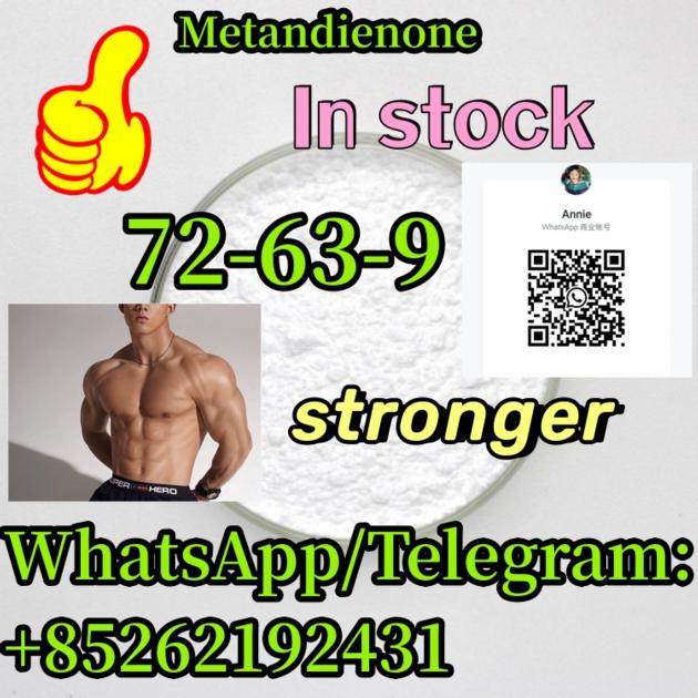 In stock and free sample CAS72-63-9 Metandienone 99% 