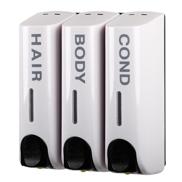 350ML Triple Soap Dispenser For Hotel