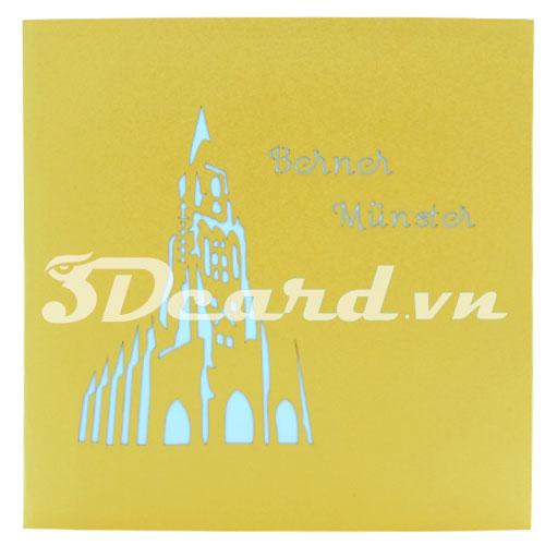 Berner Munster 3d Card Pop Up