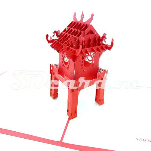 Khue Van Cac 3d card handmade card pop up card birthday card
