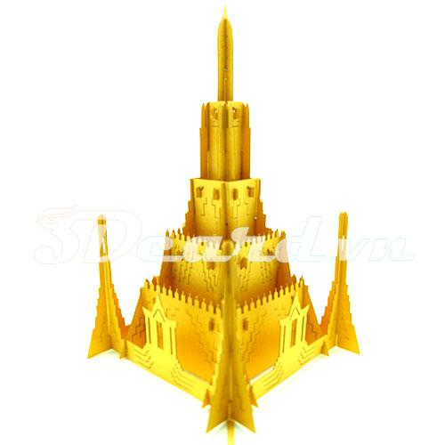 Wat arun Thailand 3d card pop up card greeting card birthday card