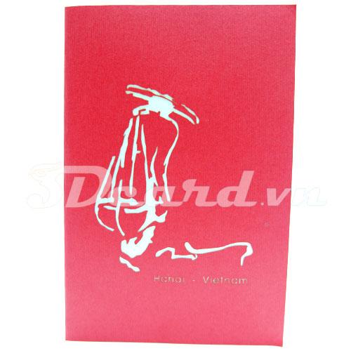 Bouquet 3d Card Pop Up Card