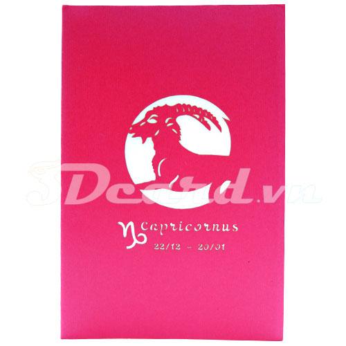 Capricorn 3d Card Pop Up Card