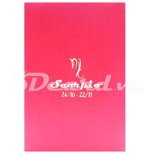 Scorpio 3d Card Pop Up Card