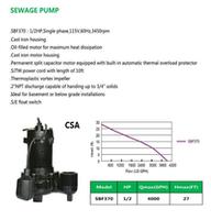 SEWAGE PUMP SBF370