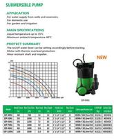 SUBMERSIBLE PUMP SDP-XXXN1