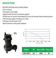 SEWAGE PUMP SDZ-450X