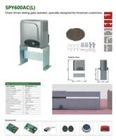 SPY600AC(L) Sliding gate operator