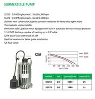 SUBMERSIBLE PUMP SS250 SS370