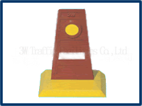 Reflective Rubber Lane Divider