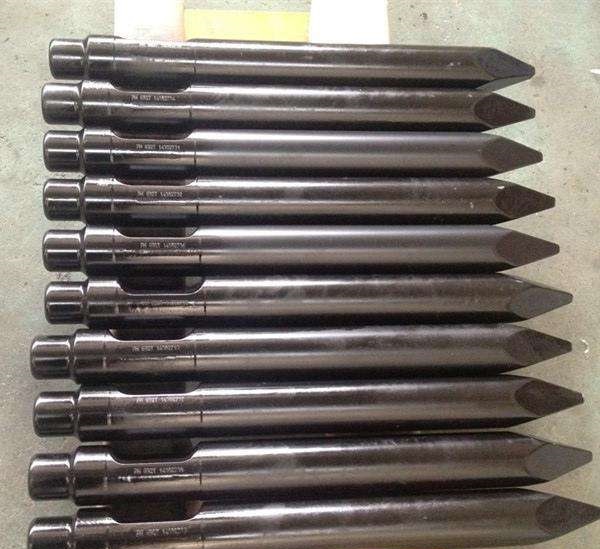 Soosan hydraulic breaker hammer chisel SB121/SB130 jack hammer chisel bits