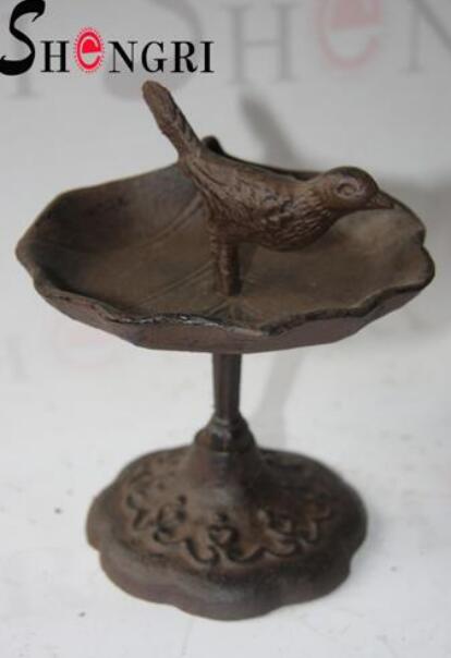 CAST IRON BIRD BATH