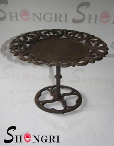 CAST IRON BIRD BATH