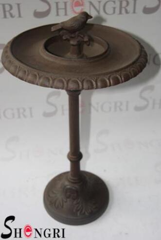 CAST IRON BIRD BATH