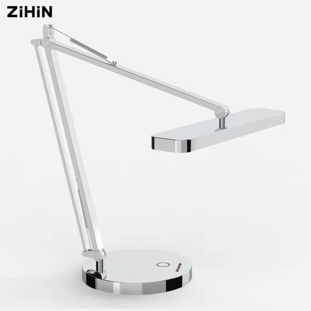 Led Floor Lamp,Modern Reading Adjustable Standing Height 4 Colors and Stepless Brightness Work Lamp 