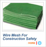 Vertical Wire Mesh for Construction Safety