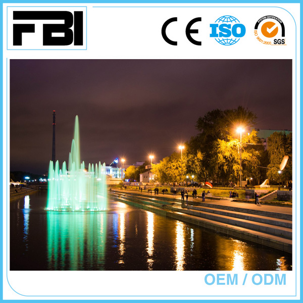 outdoor water fountain for central Park in river