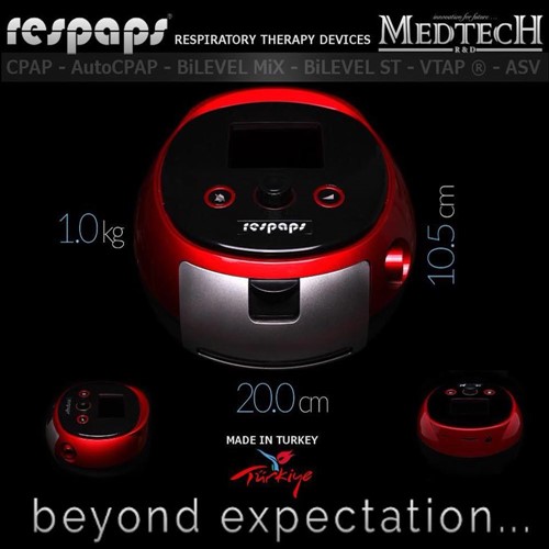 RESPAPS CPAP BiPAP AVAPS ASV NONINVASIVE VENTILATOR