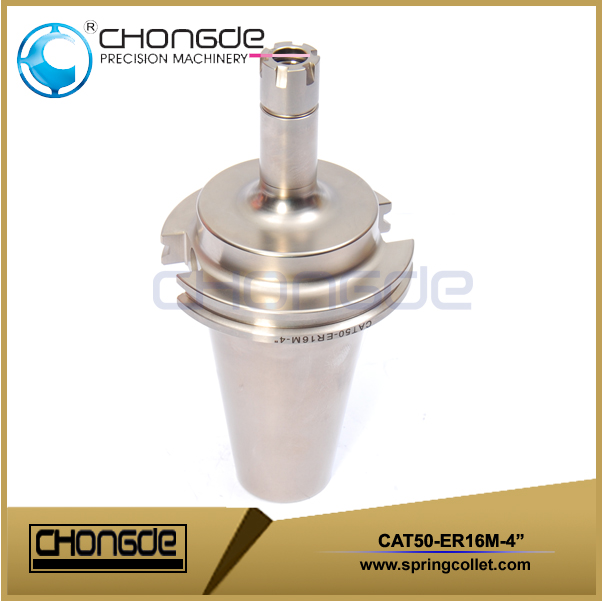 CAT50-ER16M-4" Collet Chuck CNC Machine Tool Holder