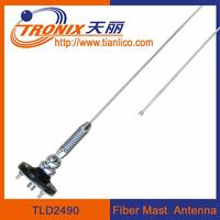 TLD2490 car fiber mast antenna / car am fm radio antenna
