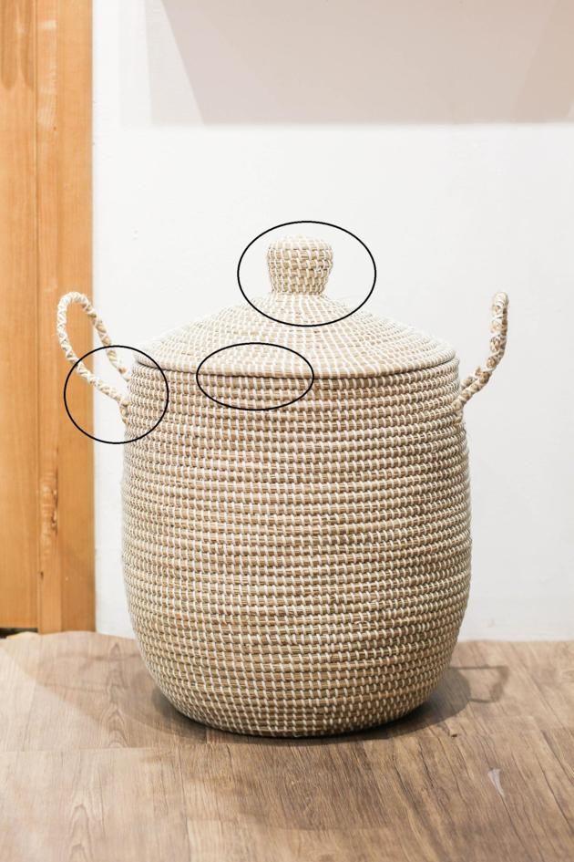 Wholesale Set Of Seagrass Basket Woven