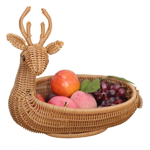 Reindeer Vietnam Enormous Handicraft Woven Rattan