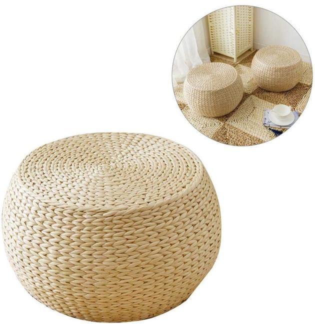 Eco Friendly Water Hyacinth Floor Cushion