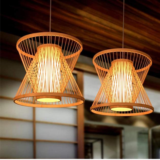 New Style Design Ceiling Light Bamboo