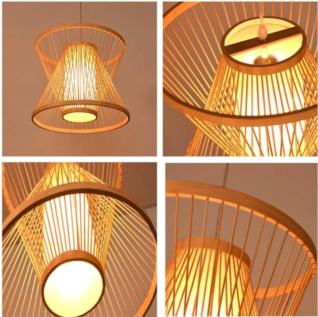 New Style Design Ceiling Light Bamboo