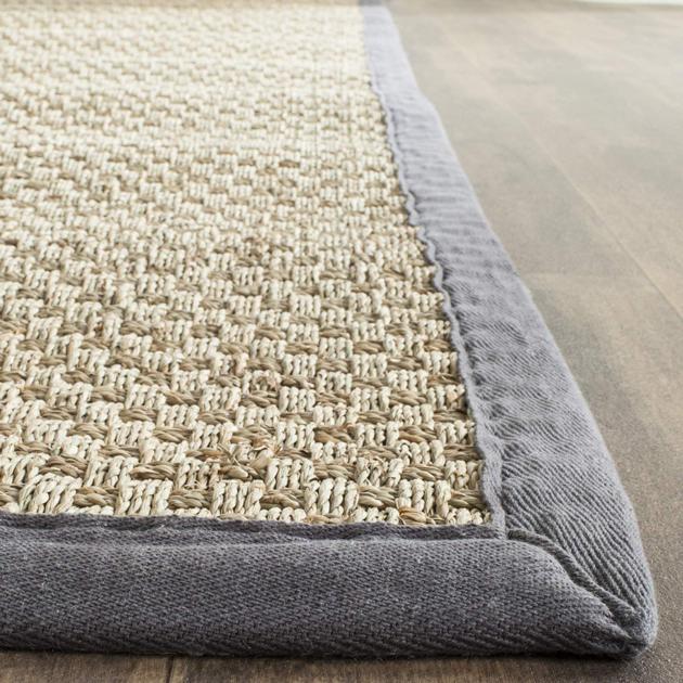 Uplifting Seagrass Handmade Seagrass Rug Sisal