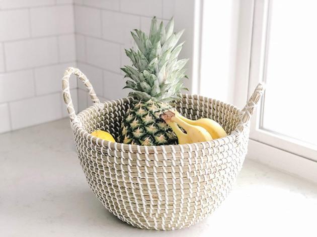 Wholesale Vietnam Handmade Seagrass Straw Basket