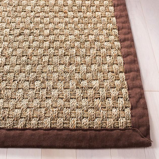 Uplifting Seagrass Handmade Seagrass Rug Sisal