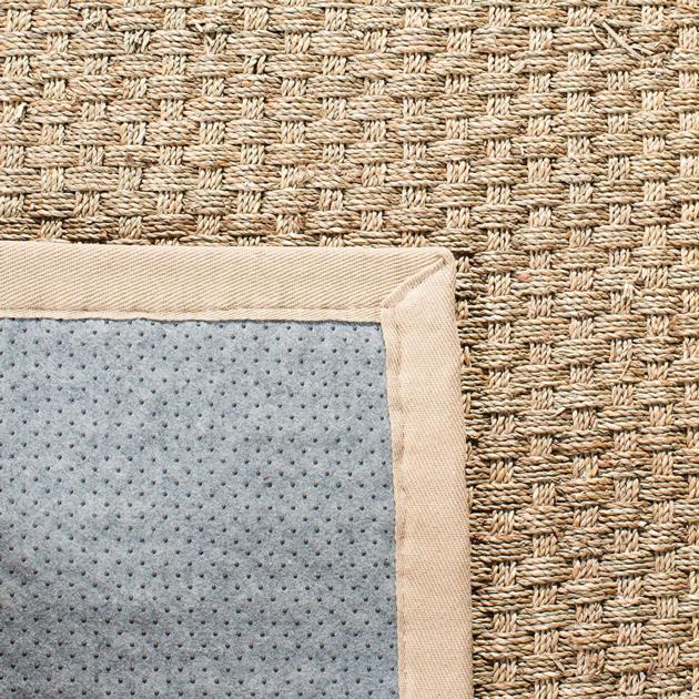 Uplifting Seagrass Handmade Seagrass Rug Sisal