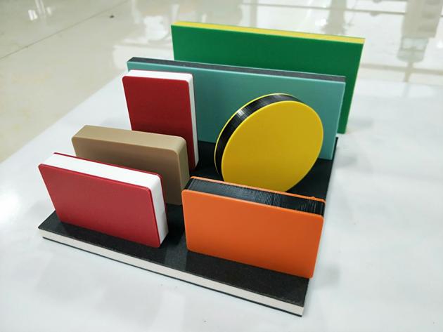 Dual color textured sandwich HDPE Sheet/Plate/Panel/Pad/Board