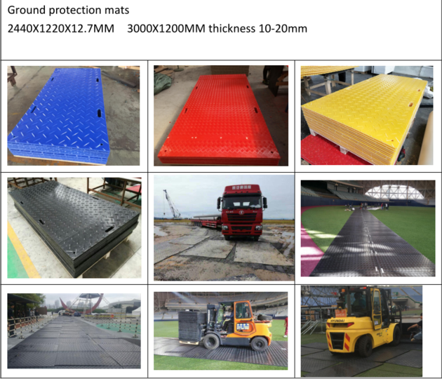 Ground Protection Mats Track Mats Temporary
