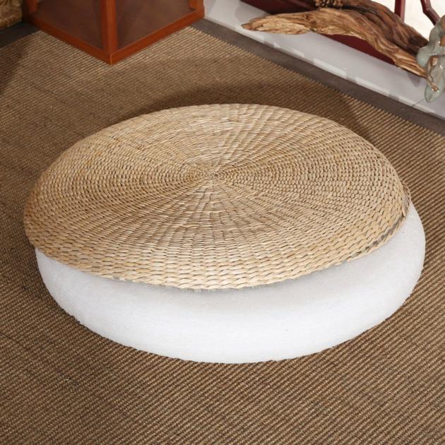 Handicraft Water Hyacinth Seat Floor Cushion