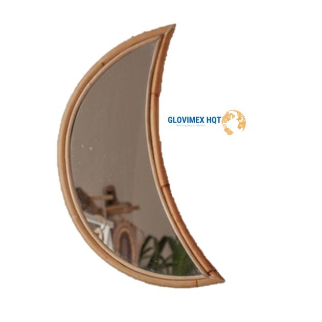 Vivid Half Moon Mirror Home Decoration