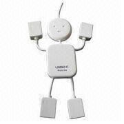 Man Shape 4-port USB 