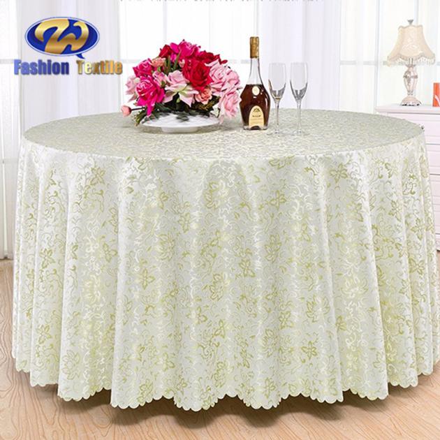 Banquet overlays tablecloth for round table