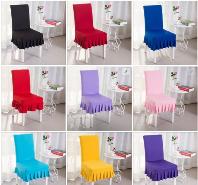 Stretch Cloth Dining Seat Table Chair