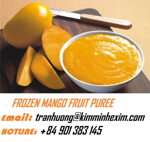 MANGO FRUIT PUREE/ FROZEN MANGO PULP